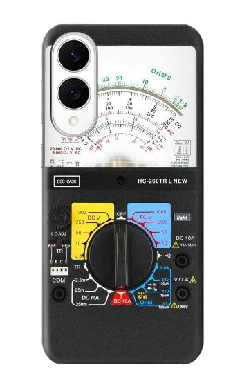 S2660 アナログマルチメータグラフィックプリント Analog Multimeter Graphic Printed Samsung Galaxy S25 Edge バックケース、フリップケース・カバー