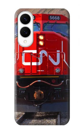 S2774 カナダの列車 Train Canadian National Railway Samsung Galaxy S25 Edge バックケース、フリップケース・カバー