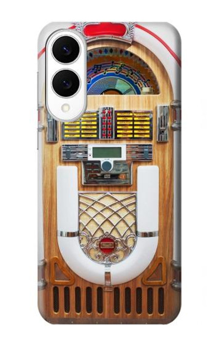 S2853 ジュークボックス - 自動レトロな音楽再生デバイス  Jukebox Music Playing Device Samsung Galaxy S25 Edge バックケース、フリップケース・カバー