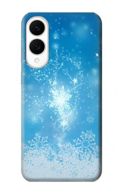 S2923 氷の魔法 Frozen Snow Spell Magic Samsung Galaxy S25 Edge バックケース、フリップケース・カバー