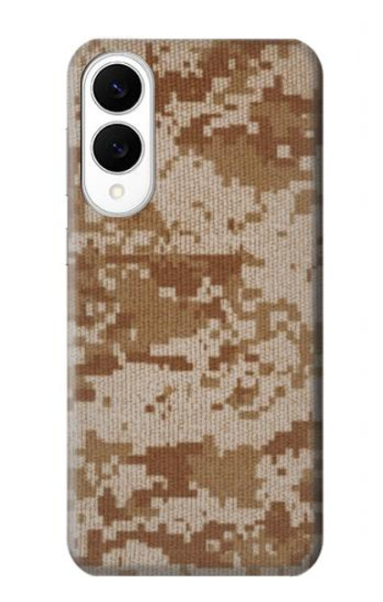 S2939 砂漠デジタル迷彩 Desert Digital Camo Camouflage Samsung Galaxy S25 Edge バックケース、フリップケース・カバー