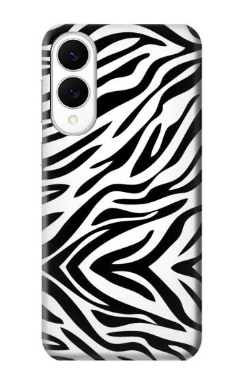 S3056 シマウマスキングラフィックプリント Zebra Skin Texture Graphic Printed Samsung Galaxy S25 Edge バックケース、フリップケース・カバー