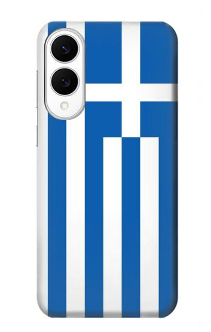 S3102 ギリシャの国旗 Flag of Greece Samsung Galaxy S25 Edge バックケース、フリップケース・カバー