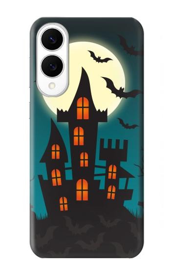 S3268 ハロウィンフェスティバル城 Halloween Festival Castle Samsung Galaxy S25 Edge バックケース、フリップケース・カバー