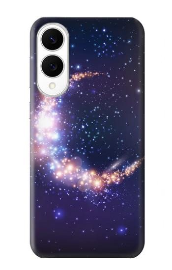 S3324 彎月・月・ギャラクシー Crescent Moon Galaxy Samsung Galaxy S25 Edge バックケース、フリップケース・カバー