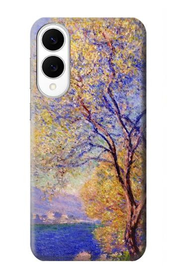 S3339 サリス・ガーデンから見たアンティーブ  クロード・モネ Claude Monet Antibes Seen from the Salis Gardens Samsung Galaxy S25 Edge バックケース、フリップケース・カバー