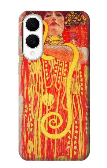 S3352 グスタフ・クリムト医学 Gustav Klimt Medicine Samsung Galaxy S25 Edge バックケース、フリップケース・カバー