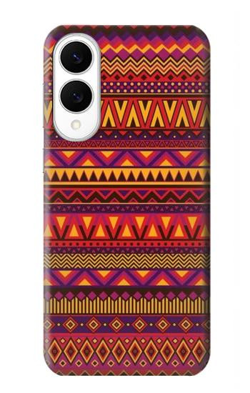 S3404 アステカパターン Aztecs Pattern Samsung Galaxy S25 Edge バックケース、フリップケース・カバー