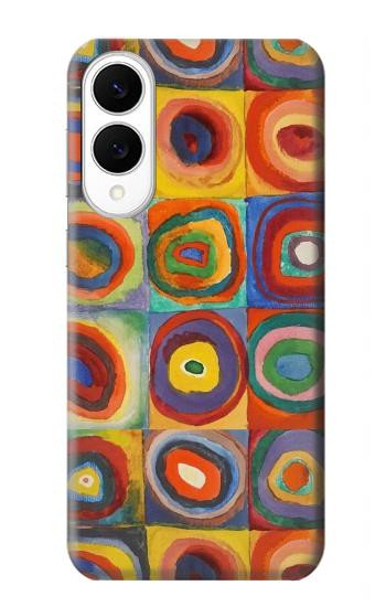 S3409 正方形の同心円 Squares Concentric Circles Samsung Galaxy S25 Edge バックケース、フリップケース・カバー