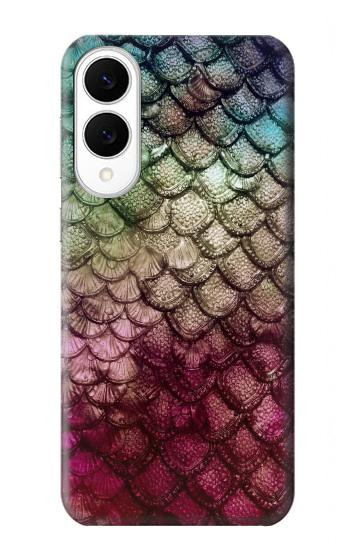 S3539 人魚の鱗 Mermaid Fish Scale Samsung Galaxy S25 Edge バックケース、フリップケース・カバー
