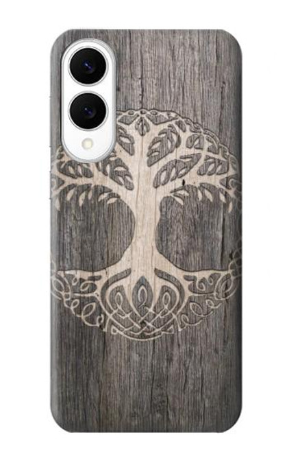 S3591 バイキングツリーオブライフシンボル Viking Tree of Life Symbol Samsung Galaxy S25 Edge バックケース、フリップケース・カバー