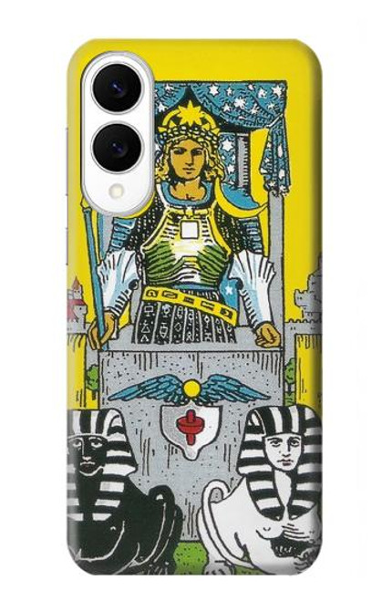 S3739 タロットカード戦車 Tarot Card The Chariot Samsung Galaxy S25 Edge バックケース、フリップケース・カバー