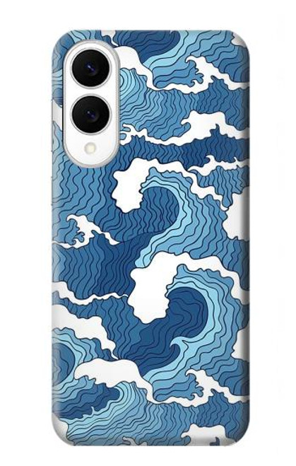 S3751 波のパターン Wave Pattern Samsung Galaxy S25 Edge バックケース、フリップケース・カバー