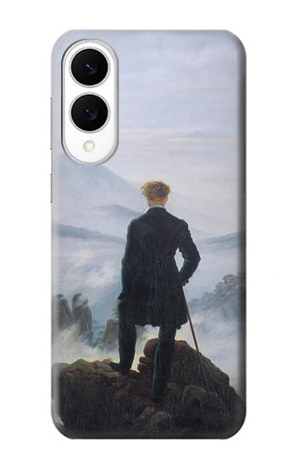 S3789 霧の海の上の放浪者 Wanderer above the Sea of Fog Samsung Galaxy S25 Edge バックケース、フリップケース・カバー