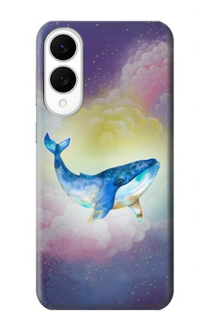 S3802 夢のクジラ パステルファンタジー Dream Whale Pastel Fantasy Samsung Galaxy S25 Edge バックケース、フリップケース・カバー