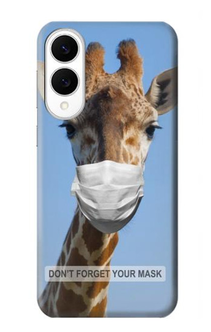 S3806 面白いキリン Funny Giraffe Samsung Galaxy S25 Edge バックケース、フリップケース・カバー