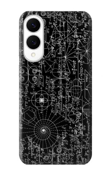 S3808 数学黒板 Mathematics Blackboard Samsung Galaxy S25 Edge バックケース、フリップケース・カバー