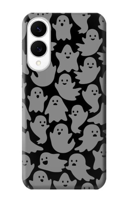 S3835 かわいいゴーストパターン Cute Ghost Pattern Samsung Galaxy S25 Edge バックケース、フリップケース・カバー