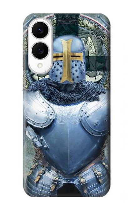 S3864 中世テンプル騎士団重鎧騎士 Medieval Templar Heavy Armor Knight Samsung Galaxy S25 Edge バックケース、フリップケース・カバー