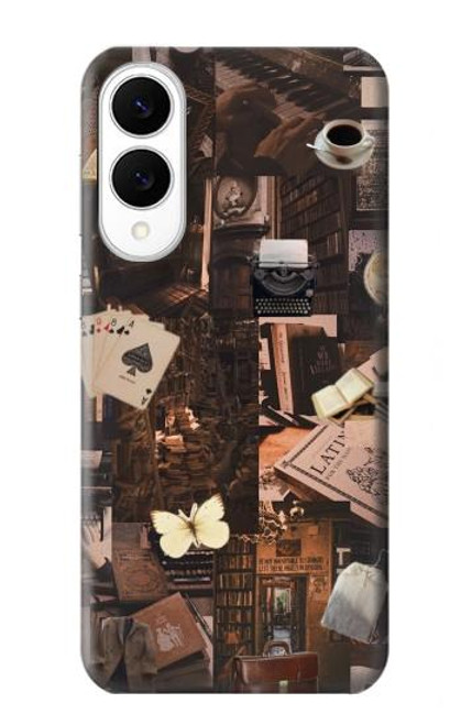 S3877 ダークアカデミア Dark Academia Samsung Galaxy S25 Edge バックケース、フリップケース・カバー