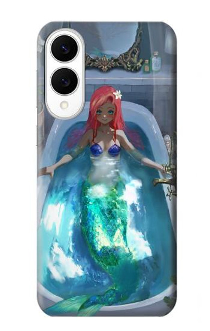 S3912 可愛いリトルマーメイド アクアスパ Cute Little Mermaid Aqua Spa Samsung Galaxy S25 Edge バックケース、フリップケース・カバー