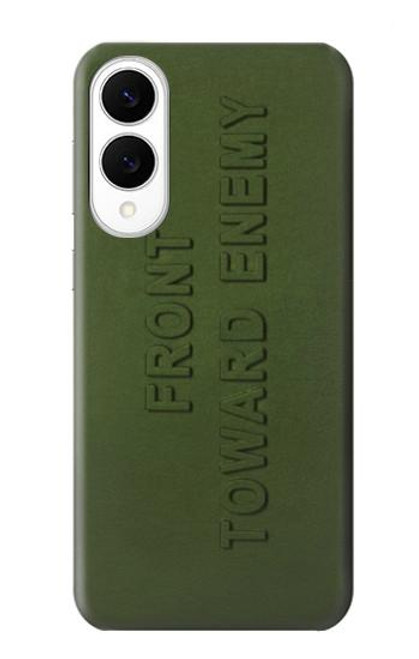S3936 敵に向かって正面から Front Toward Enermy Samsung Galaxy S25 Edge バックケース、フリップケース・カバー