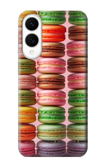 S3974 カラフルなマカロン Colorful Macaron Samsung Galaxy S25 Edge バックケース、フリップケース・カバー