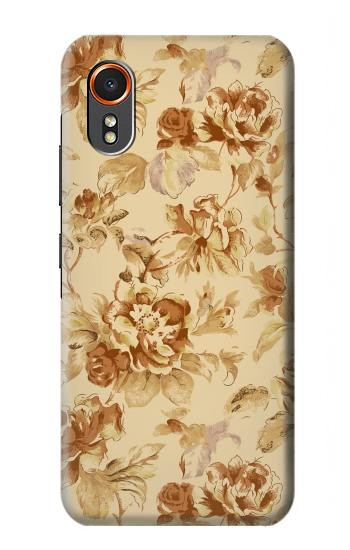 S2180 ヴィンテージ花のパターン Flower Floral Vintage Pattern Samsung Galaxy XCover7 バックケース、フリップケース・カバー