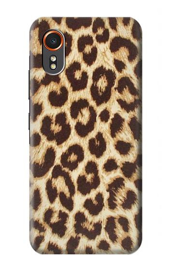 S2204 ヒョウ柄グラフィックプリント Leopard Pattern Graphic Printed Samsung Galaxy XCover7 バックケース、フリップケース・カバー
