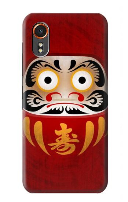 S3023 ダルマ Japan Good Luck Daruma Doll Samsung Galaxy XCover7 バックケース、フリップケース・カバー