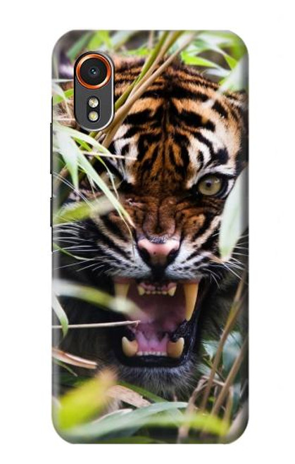S3838 ベンガルトラの吠え Barking Bengal Tiger Samsung Galaxy XCover7 バックケース、フリップケース・カバー