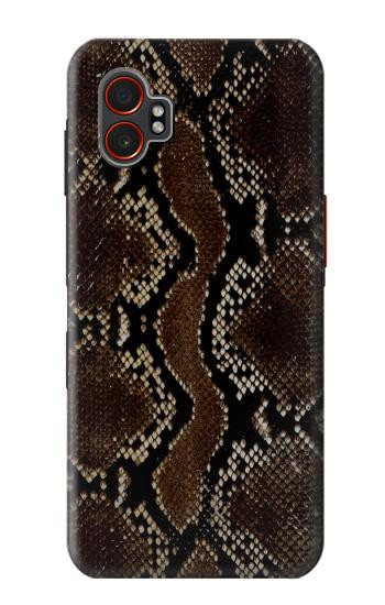 S0553 蛇の皮膚 グラフィックプリント Snake Skin Samsung Galaxy XCover7 Pro バックケース、フリップケース・カバー