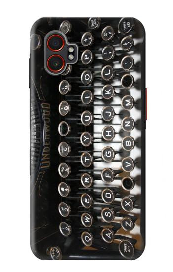 S0620 タイプライター Typewriter Samsung Galaxy XCover7 Pro バックケース、フリップケース・カバー