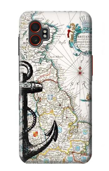 S1962 海図 Nautical Chart Samsung Galaxy XCover7 Pro バックケース、フリップケース・カバー