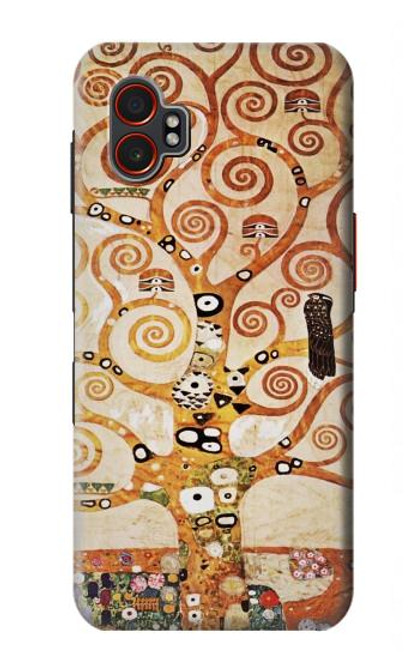 S2723 グスタフ・クリムト 生命の木 The Tree of Life Gustav Klimt Samsung Galaxy XCover7 Pro バックケース、フリップケース・カバー