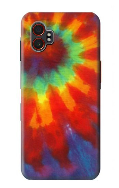 S2985 絞り染めカラー Colorful Tie Dye Texture Samsung Galaxy XCover7 Pro バックケース、フリップケース・カバー