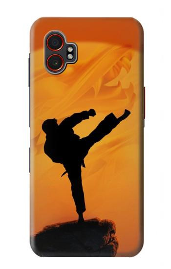 S3024 空手の戦闘機 Karate Fighter Samsung Galaxy XCover7 Pro バックケース、フリップケース・カバー
