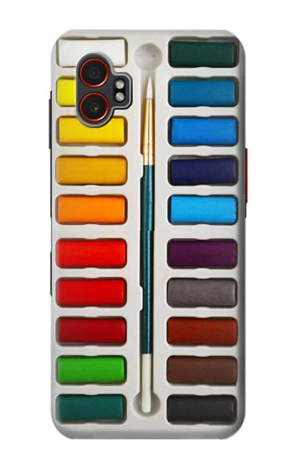 S3243 水彩絵の具セット Watercolor Paint Set Samsung Galaxy XCover7 Pro バックケース、フリップケース・カバー