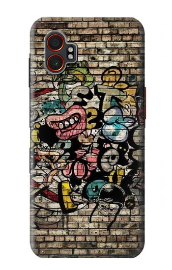 S3394 落書き Graffiti Wall Samsung Galaxy XCover7 Pro バックケース、フリップケース・カバー