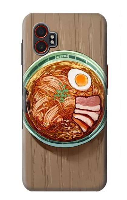S3756 ラーメン Ramen Noodles Samsung Galaxy XCover7 Pro バックケース、フリップケース・カバー