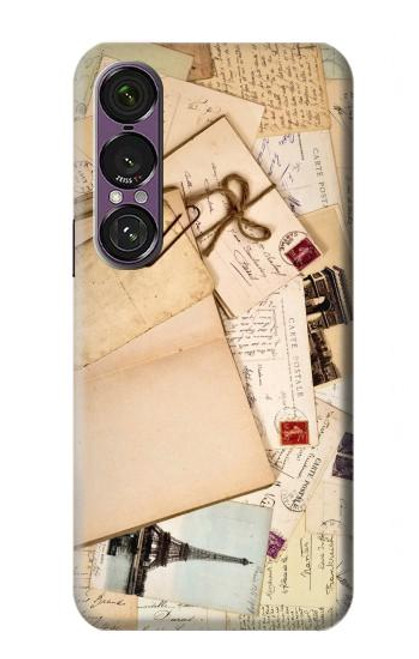 S3397 はがき思い出 Postcards Memories Sony Xperia 1 VII バックケース、フリップケース・カバー