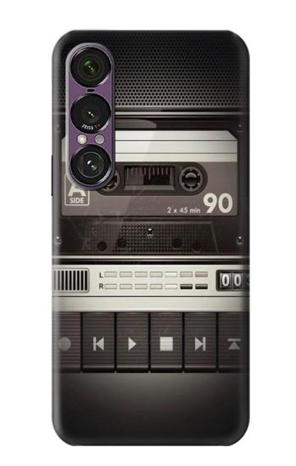S3501 ビンテージカセットプレーヤー Vintage Cassette Player Sony Xperia 1 VII バックケース、フリップケース・カバー