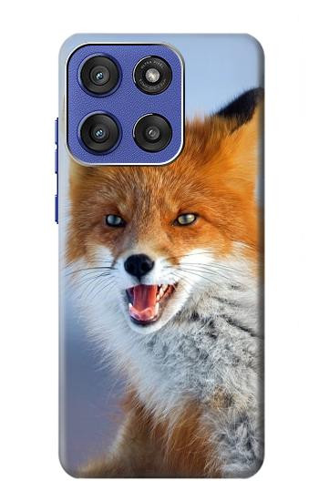 S0417 狐 Fox Motorola Moto G Stylus 5G (2025), Edge 60 Stylus バックケース、フリップケース・カバー