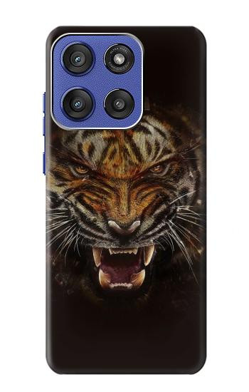 S0575 虎の顔 Tiger Face Motorola Moto G Stylus 5G (2025), Edge 60 Stylus バックケース、フリップケース・カバー