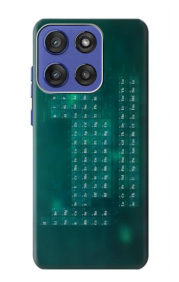 S0846 化学周期表 Chemistry Periodic Table Motorola Moto G Stylus 5G (2025,2026), Edge 60 Stylus バックケース、フリップケース・カバー
