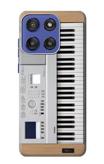 S0891 キーボードデジタルピアノ Keyboard Digital Piano Motorola Moto G Stylus 5G (2025,2026), Edge 60 Stylus バックケース、フリップケース・カバー
