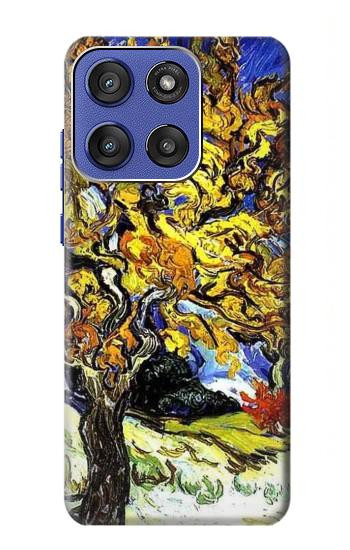 S0902 桑の木 フィンセント・ファン・ゴッホ Mulberry Tree Van Gogh Motorola Moto G Stylus 5G (2025), Edge 60 Stylus バックケース、フリップケース・カバー