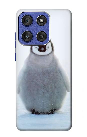 S1075 ペンギン アイス Penguin Ice Motorola Moto G Stylus 5G (2025), Edge 60 Stylus バックケース、フリップケース・カバー