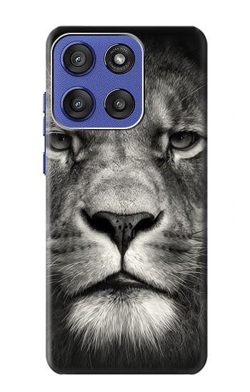 S1352 ライオンの顔 Lion Face Motorola Moto G Stylus 5G (2025,2026), Edge 60 Stylus バックケース、フリップケース・カバー