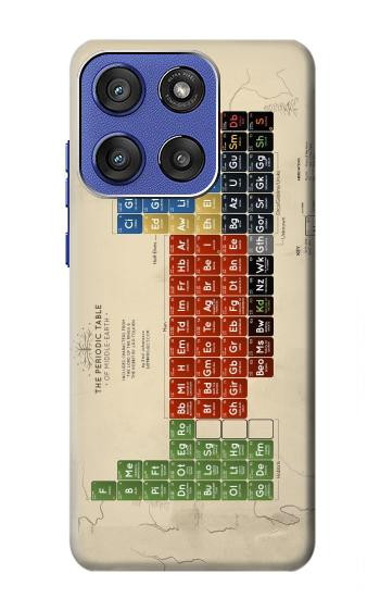 S1695 ミドルアースの周期表 The Periodic Table of Middle Earth Motorola Moto G Stylus 5G (2025,2026), Edge 60 Stylus バックケース、フリップケース・カバー